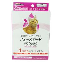 キャティーマン 薬用ペッツテクト+ フォースガード 猫用 3本入 1個 ドギーマンハヤシ