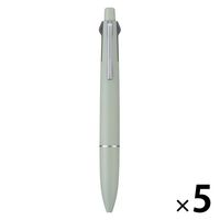 三菱鉛筆 ジェットストリーム4&1 0.5mmグラスグリーンLite touch ink MSXE5LS05.18 1セット(1本×5)
