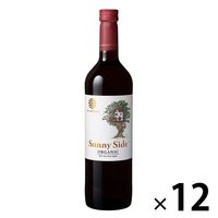 スペイン サニーサイド オーガニック レッド 赤ワイン　ミディアムボディ　750ml 1セット（1本×12）　メルシャン　有機