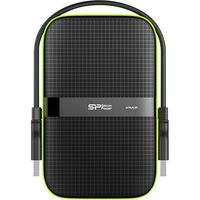 シリコンパワー 耐水耐震 ポータブルハードディスク 4TB SP040TBPHDA60S3K 1本（直送品）