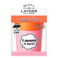ラボン LAVONS ラボン・デ・ブーン 車用 芳香剤 ゲルタイプ フレンチマカロンの香り 110g 1個