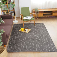 【軒先渡し】スミノエ コンシェルジュ オーダーラグ ユラギ 1750×4450mm ブラウン AS-YRG821-BR175445 1枚（直送品）