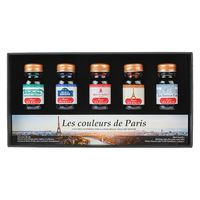 万年筆/ガラスペン・つけペン用 エルバン（HERBIN） ミニインクコフレ　Ｐａｒｉｓカラーズ  1個（直送品）