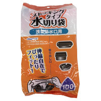 ジャパックス CM101 水切りストッキング浅型排水口用100枚 4562161954616 1箱(20個入)（直送品）