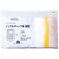 錦尚金 HINICHIJOU シングルチャック袋 縦型 100枚 4582559944715 1箱(30個入)（直送品）