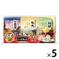 【大容量アソート】 入浴剤 いい湯旅立ち 厳選パック 16種アソート にごり湯 48包入 1セット（1パック×5） 医薬部外品