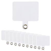 日本紐釦貿易 スマホストラップホルダーパーツ ハトメタイプ クリア SS-CL-10 1セット(20枚:10枚×2袋)