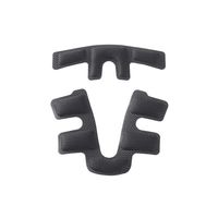 オージーケーカブト 補修パーツ インナーパッドセットー20 ブラック 20627881 1セット(4個)（直送品）