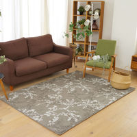 【軒先渡し】スミノエ コンシェルジュ オーダーラグ ツボミ 1900×4150mm ブラウン AS-TBM842-BR190415 1枚（直送品）