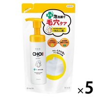 肌美精 CHOI薬用泡洗顔 肌・毛穴ケア 詰替用 140mL 5個 クラシエ