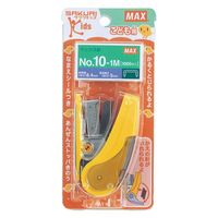 マックス ホッチキス HDー10サクリキッズ 黄 HD-10NLCK/Y 1セット(5個)（直送品）