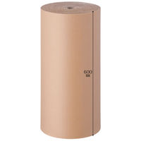 「現場のチカラ」 巻きダンボール 幅600mm×25m巻 T2クレ60025 1袋（1巻入） タナックス（わけあり品）