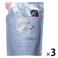 【アウトレット】ビオリカ クレイ シャンプー 360ml 3個 ドウシシャ