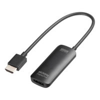 サンワサプライ HDMI-DisplayPort変換アダプタ(8K/30Hz) AD-HD32DP 1個