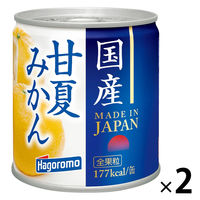 はごろもフーズ 国産 白桃 4つ割 1セット（1缶×2）フルーツ缶詰