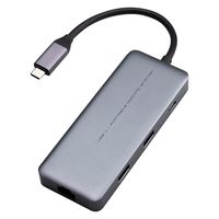 USB4対応HDMI2.1搭載ポータブル ドッキングステーション DC-PDFE20BK ロジテック 1個（直送品）