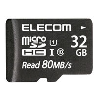 MicroSDHCカード UHS-I 80MB s 32GB MF-AMS032GU11 エレコム 1個