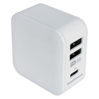 カシムラ AC充電器 USB-A×2&PD対応Type-C×1 AC-034 1台（直送品）