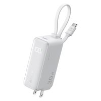 Anker  Anker Power Bank(30W Fusion Built-In USB-C ケーブル)(ホワイト) A1636N21（直送品）