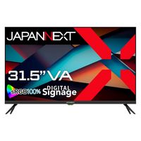 ジャパンネクスト  31.5インチ ワイド液晶ディスプレイ(1366x768/VA/HDMIx2/スピーカー) JN-SV322HD（直送品）