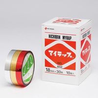 エスコ 18mmx30m 缶シール用テープ(ゴールド/10巻) EA944PA-31 1セット（直送品）