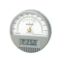 エスコ バロメックス気圧計(温度計付) EA742MJ-1 1個（直送品）