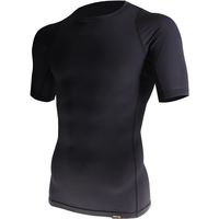 おたふく手袋 おたふく BT パワーストレッチEVO ショートスリーブ クルーネックシャツ JW-728-BK-S 1枚 628-9394（直送品）