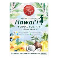 入浴剤 アロマスパークリング Hawaii ハワイ 4種アソート 8包入 1箱 アース製薬