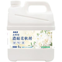 カネヨ石鹸 濃縮柔軟剤真白ブーケの香り 4kg 4901329280622 1セット(4kg×3)（直送品）