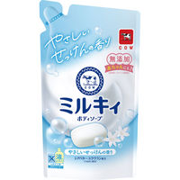 牛乳石鹸共進社 ミルキィボディソープ やさしいせっけんの香り 詰替用 4901525011655 1セット(360ml×6)（直送品）