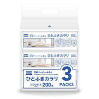 丸住製紙 エミナス万能ペーパーふきんひとふきカラリ3P 4948258007685 1セット(3P×5)（直送品）