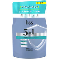 P&G h&s 5in1 マイルドモイスチャー シャンプー つめかえ 4987176243348 1セット(290g×6)（直送品）