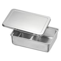 カンダ KO 18-8調味料入バット2ッ組 4954057637022 1個（直送品）