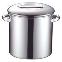 カンダ KO 18-8キッチンポット内蓋式40cm(50.2L)手付 4954057720403 1個（直送品）