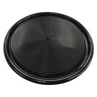 カンダ MT-027 マジックトレー丸型 ミニ 6インチ 黒 PP袋入 4954267010271 1個（直送品）