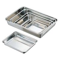 カンダ CLO 18-8角バット(取手無)6枚取4/5 4997956101317 1個（直送品）