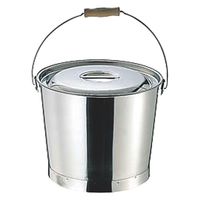 最終価格◼️金魚型灰皿◼️ エコー金属 ふた付バケツ型灰皿 0836-069 1個 - アスクル