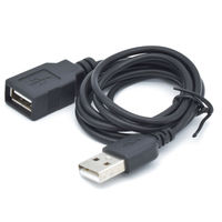ヤザワコーポレーション ネオンチューブライト 専用USB延長ケーブル NTLAEX01BK 1個（直送品）
