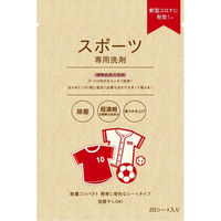 九州フラワーサービス スポーツ専用洗剤 4538353797521 1セット(20枚×6)（直送品）