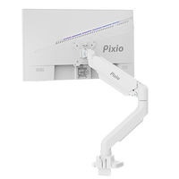 Pixio モニターアーム シングル VESA ホワイト PS2SW-O 1台