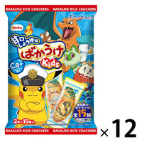 ばかうけKids 甘口しょうゆ味（ポケモン） 1セット（1袋×12） 栗山米菓 おせんべい おやつ