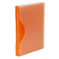 ナカバヤシ ポケットアルバム L判2段 80枚 キャンディカラー オレンジ アカ-CPL-80-OR 1冊