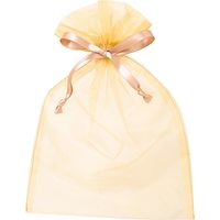 ヘッズ オーガンジーバッグ/シャンパンゴールド-L OGC-BL 1袋(10枚)