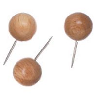 ベロス マップ画鋲 木製 D-118W 1パック(20本)