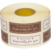 ヘッズ Especiallyforyouクラフトロールシール-2 CK-2RS 1パック(500枚)