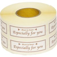 ヘッズ Especiallyforyouロールシールホワイト CK-5RS 1パック(500枚)