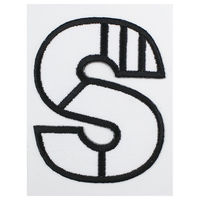 KAWAGUCHI ぬりえワッペン S アイロン接着&シール 15-364 1個