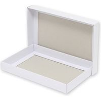 シモジマ DX白無地箱 Gー4 ハンカチ用 10枚入/束 006815001 1束