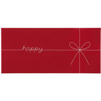 マルアイ 金封 ギフト券袋 happy レッド GF-HRN 1袋