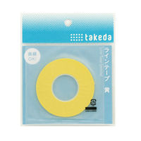 TTC ラインテープ 2.0mm 黄 25-1710 1個